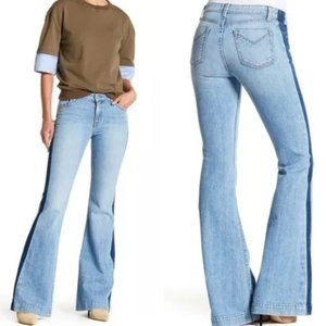 Derek Lam 10 Crosby NOHA Mid Rise Sexy Flare Jeans